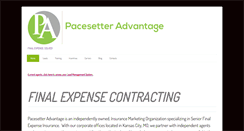 Desktop Screenshot of pacesetteradvantage.com